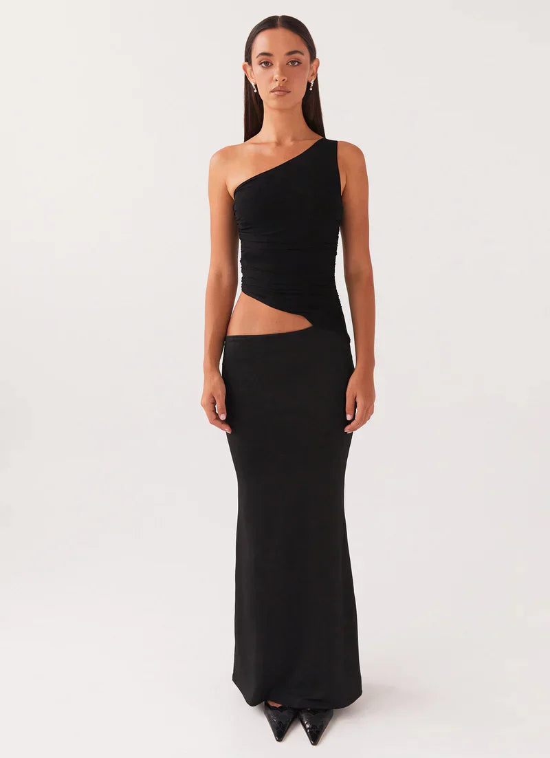 Rosie Asymmetrical Long Dress