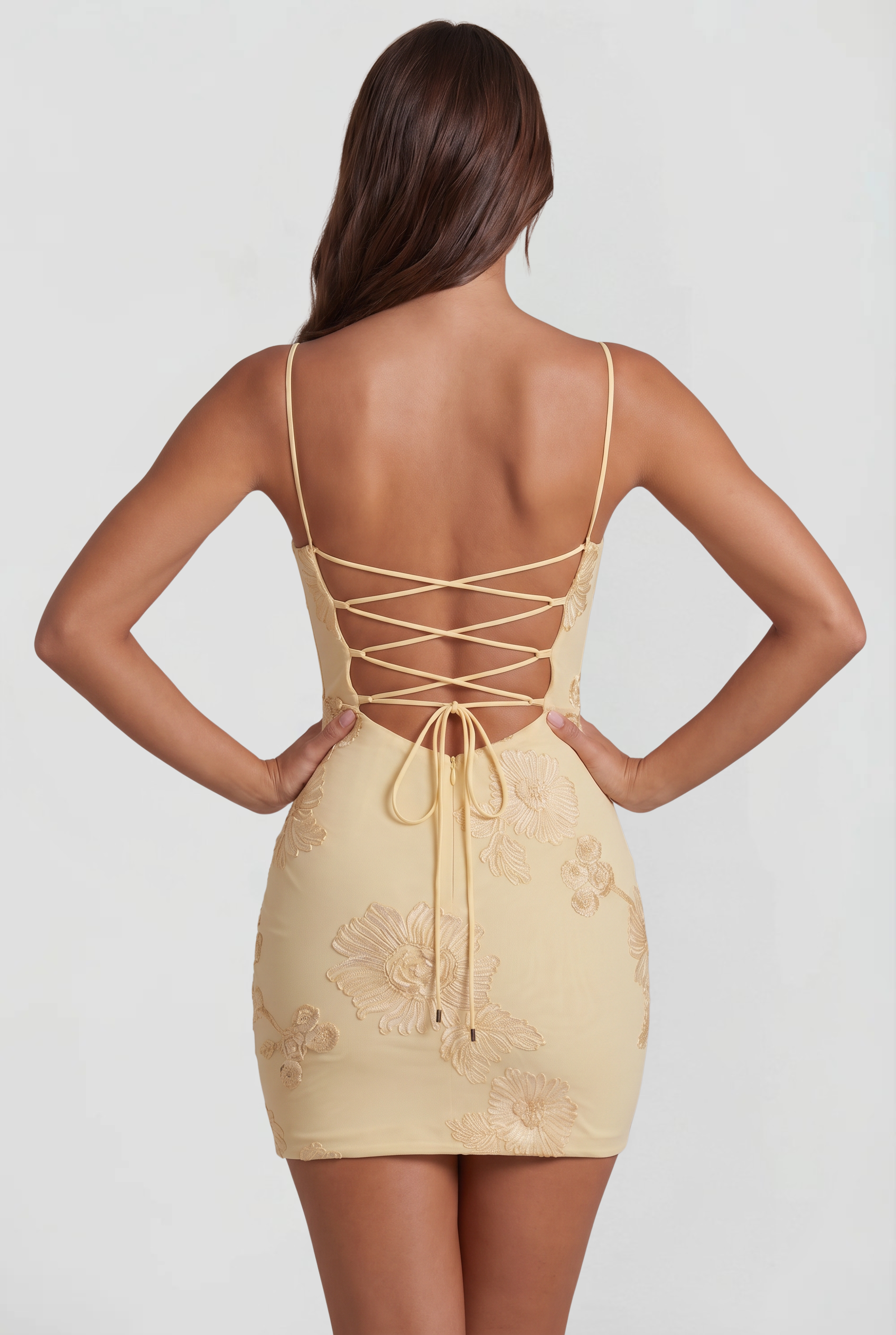 Velour Mini Dress